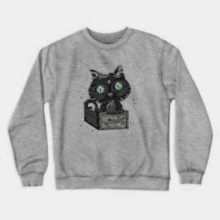 LITTLE CAT GREEN Crewneck Sweatshirt